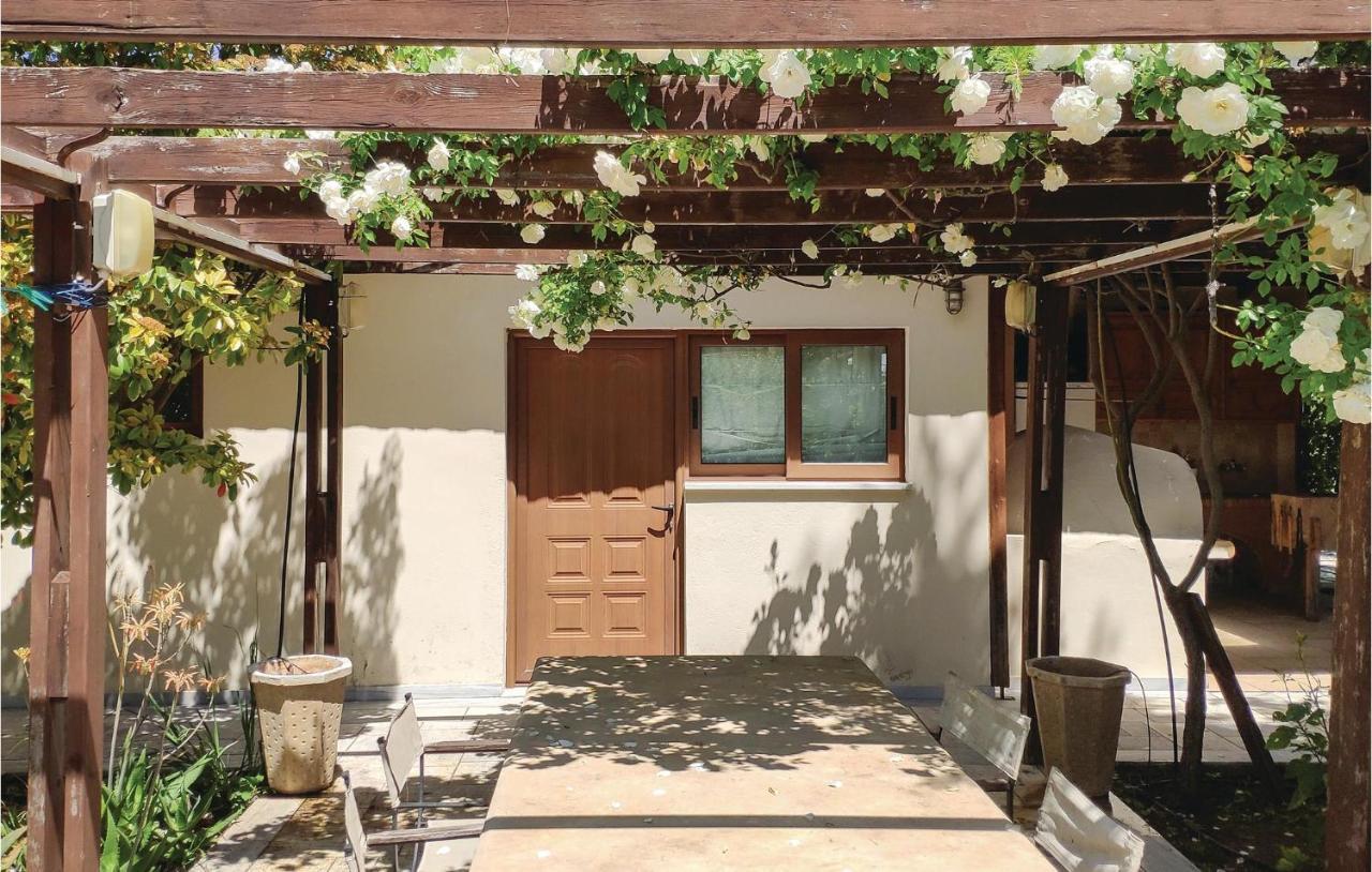 Lovely Home In Kiato With Wifi Bagian luar foto